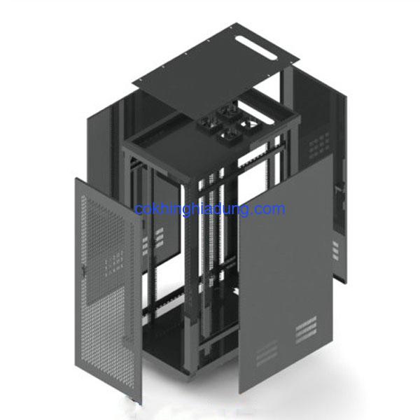 c rack 36u d1000 mesh black 2